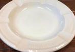 Porseleinen asbak Wedgwood - roomkleurig- 18 cm, Ophalen of Verzenden