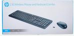 HP 230 Wireless Keyboard and Mouse Combo, Toetsenbord en muis-set, Nieuw, Ophalen of Verzenden, Draadloos