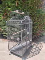 PAPEGAAIENKOOI, Dieren en Toebehoren, Ophalen of Verzenden, Gebruikt, Metaal, Vogelkooi