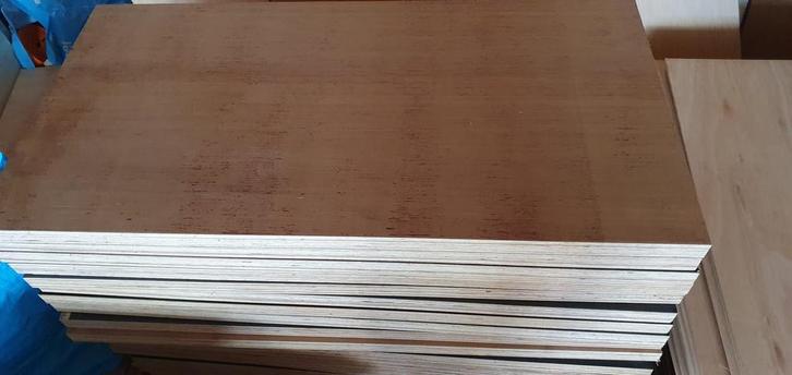 Hardhout betonplex 27 mm, Doe-het-zelf en Verbouw, Hout en Planken, Nieuw, Ophalen