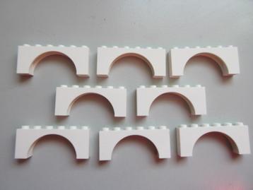 nr. 3200, Boogstenen, Arch 1x6x2, wit, nieuw ! Verzenden kan beschikbaar voor biedingen