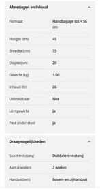 Samsonite Litebeam Upright 45 Underseater climbing ivy, Overige materialen, Minder dan 50 cm, Zo goed als nieuw, 35 tot 45 cm