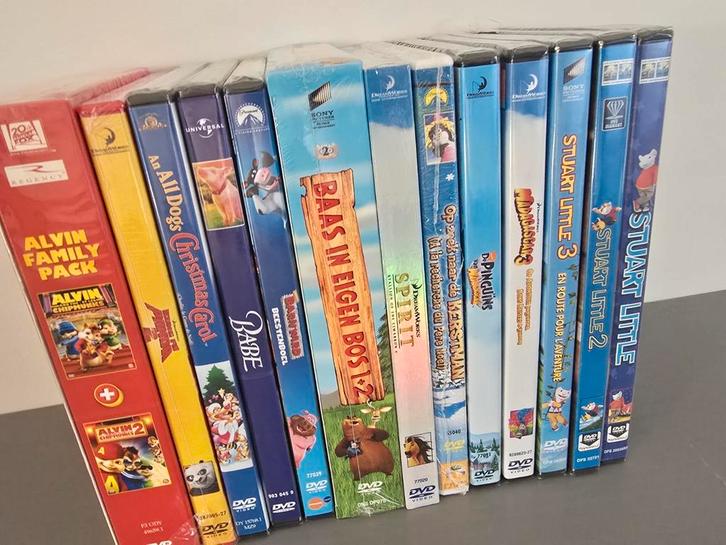 NIEUWE Kinderfilms op DVD – Gesealed & Ongebruikt!, Cd's en Dvd's, Dvd's | Tekenfilms en Animatie, Nieuw in verpakking, Alle leeftijden