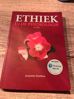 Ethiek in de psychologie, Boeken, Studieboeken en Cursussen, Ophalen of Verzenden, Zo goed als nieuw