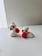 2 katten beeldjes, Verzamelen, Beelden en Beeldjes, Ophalen, Nieuw, Dier
