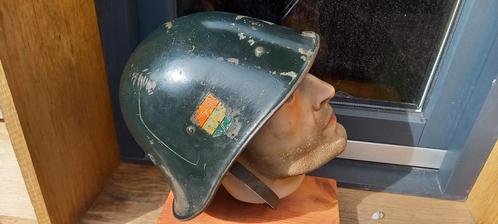 Originele teno helm. Technische nothilfe, Verzamelen, Militaria | Tweede Wereldoorlog, Landmacht, Helm of Baret, Duitsland, Ophalen