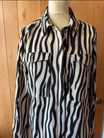 Minimum Zebra Blouse Maat 40, Kleding | Dames, Ophalen of Verzenden, Zo goed als nieuw, Maat 38/40 (M), Wit