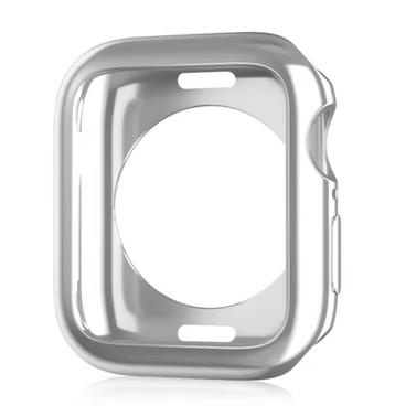 Hoesje voor Apple Watch case zilver 42 mm 44 mm 45 mm beschikbaar voor biedingen