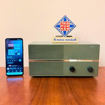 VINTAGE BUIZENRADIO TELEFUNKEN TELET R530 1963 BLUETOOTH beschikbaar voor biedingen