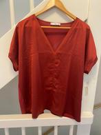 MANGO BORDEAUX ROOD BLOUSE, MAAT; XL, Kleding | Dames, Blouses en Tunieken, Mango, Maat 46/48 (XL) of groter, Ophalen of Verzenden