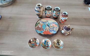 Mooi Japans porselein/aardewerk  beschikbaar voor biedingen