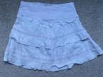 Broderie rokje Pull & Bear maat XS, Wit, Ophalen of Verzenden, Pull & Bear, Maat 34 (XS) of kleiner