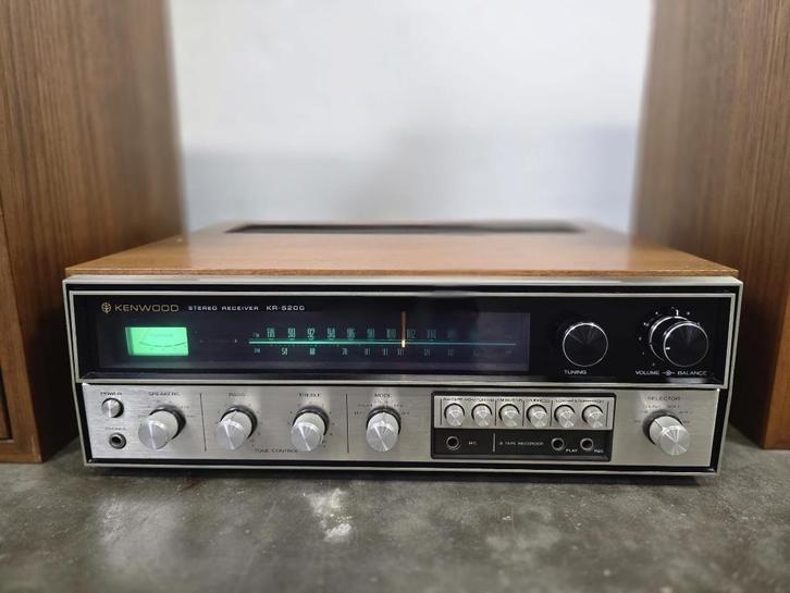 vintage Kenwood KR-5200 stereo receiver radio, Audio, Tv en Foto, Versterkers en Receivers, Minder dan 60 watt, Overige merken