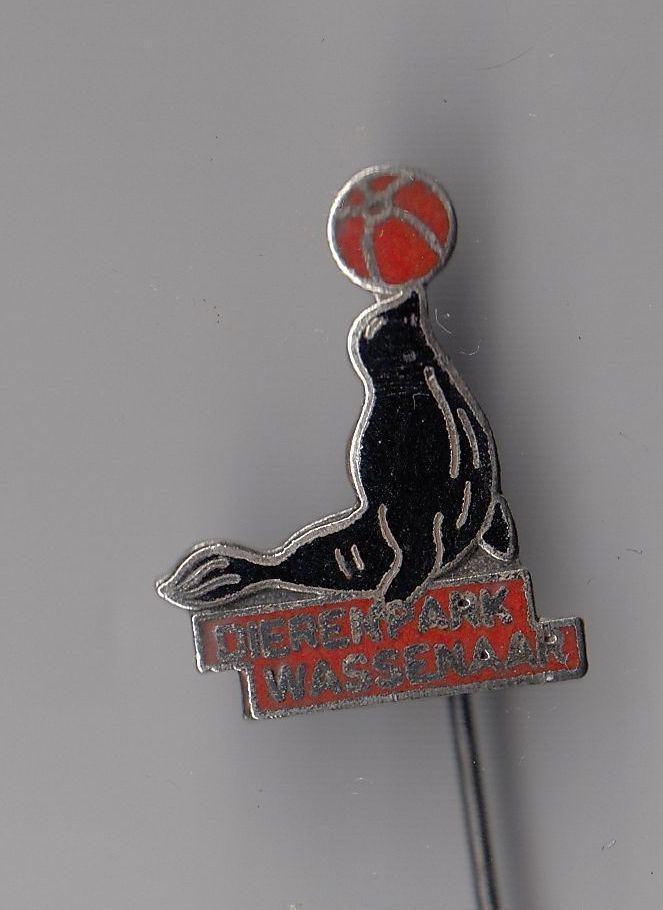 Zeldzaam email Dierenpark Wassenaar Dierentuin speldje, Verzamelen, Speldjes, Pins en Buttons, Gebruikt, Speldje of Pin, Overige onderwerpen