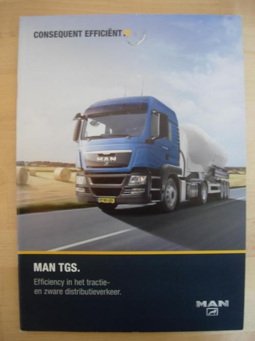 MAN Diesel TGS Brochure ca 2010, Boeken, Auto's | Folders en Tijdschriften, Zo goed als nieuw, Overige merken, Ophalen