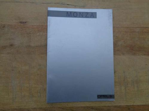 Opel Monza - Folder Brochure Nederlands - Druk 1984, Boeken, Auto's | Folders en Tijdschriften, Zo goed als nieuw, Opel, Verzenden