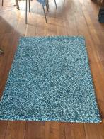 Mooi blauw vloerkleed, Ophalen, Zo goed als nieuw, Rechthoekig, Blauw