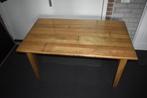 Eettafel eikenhout robuust, Eikenhout, Zo goed als nieuw, 150 tot 200 cm, Rechthoekig