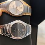 Edox Swiss heren een Dames horloge, Sieraden, Tassen en Uiterlijk, Horloges | Heren, Ophalen of Verzenden, Zo goed als nieuw, Overige merken