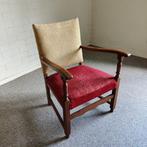 Vintage houten stoel, Huis en Inrichting, Fauteuils, Ophalen, Gebruikt, Hout, Vintage