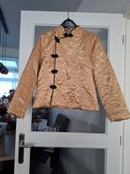 Goudkleurig jasje Chinese stijl - Maat L, Ophalen of Verzenden, Zo goed als nieuw, Maat 42/44 (L), Carnaval