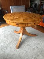 Ronde houten tafel, mozaiek, Ophalen