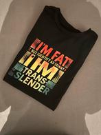 Grappig T-shirt - Maat S, Ophalen of Verzenden, Zo goed als nieuw, Maat 46 (S) of kleiner, Zwart