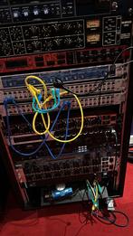 2 keer Behringer PX3000 Ultrapatch Pro + patchkabels, Ophalen of Verzenden, Zo goed als nieuw