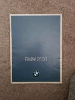 Bmw 2500 brochure, Ophalen of Verzenden, Zo goed als nieuw
