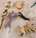 Mooie vintage Broches, Ophalen of Verzenden, Gebruikt, Overige kleuren, Overige materialen
