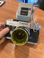 Canon FTB QL + FL 50mm f/1.8 + Canon Booster, Canon, Gebruikt, Spiegelreflex, -