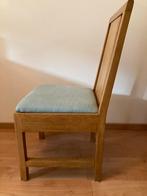 Art Deco Eetkamerstoelen - Massief Eiken - Nieuwe Bekleding, Bruin, Ophalen of Verzenden, Zo goed als nieuw, Vijf, Zes of meer stoelen