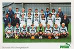 Elftalkaart Borussia Mönchengladbach - seizoen 1980/1981, Verzamelen, Sportartikelen en Voetbal, Ophalen of Verzenden, Zo goed als nieuw