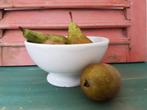 Brocante franse spoelkom, wit, groot, Antiek en Kunst, Antiek | Servies los, Ophalen of Verzenden