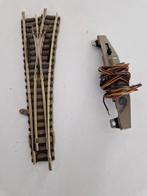 Wissel rechts geleidend hartstuk, Gebruikt, Gelijkstroom, Fleischmann, Rails