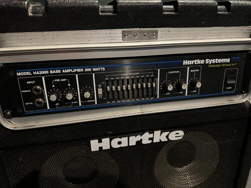 Hartke Bassversterker Top + Cabinet, Muziek en Instrumenten, Versterkers | Bas en Gitaar, Gebruikt, Basgitaar, 100 watt of meer
