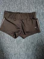 Turnbroekje Strauss steentjes 116-128, Sport en Fitness, Turnen, Zo goed als nieuw, Turnbroekje, Zwart, Kindermaat 122 t/m 140