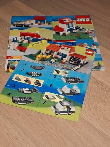 Lego 6349 vakantiehuis boekje + deel van de doos beschikbaar voor biedingen
