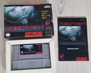 Robotrek SNES NTSC-U Compleet in box  beschikbaar voor biedingen