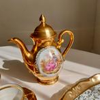 Goud Mokkaservies Bavaria Germany Limoges Versailles, Ophalen