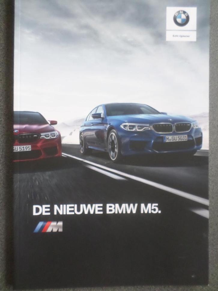 BMW M5 & First Edition 2017 Brochure, Boeken, Auto's | Folders en Tijdschriften, Zo goed als nieuw, BMW, Ophalen of Verzenden