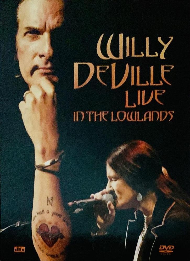 Willy DeVille ‎– Live In The Lowlands DVD / Paradiso, Cd's en Dvd's, Dvd's | Muziek en Concerten, Zo goed als nieuw, Muziek en Concerten