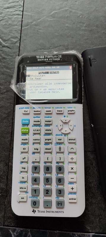 Texas Instruments rekenmachine  beschikbaar voor biedingen