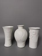 Retro vintage bisque vazen Kaiser wit porselein Mid Century, Antiek en Kunst, Antiek | Keramiek en Aardewerk, Verzenden