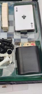 Schaakset met poker ,dama, Ophalen of Verzenden, Zo goed als nieuw