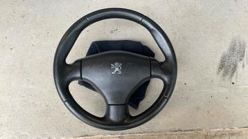 Lederen stuur met Airbag Peugeot 206 106 GTI Sport Leren beschikbaar voor biedingen