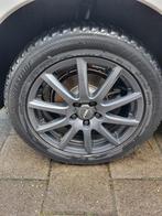 audi q3 rial velgen 17 inch met winterbanden, Ophalen, Gebruikt, Banden en Velgen, 17 inch
