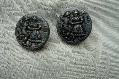3 unieke tiroler vintage knopen á 1,50e, Hobby en Vrije tijd, Naaien en Fournituren, Nieuw, Knoop of Knopen, Ophalen of Verzenden