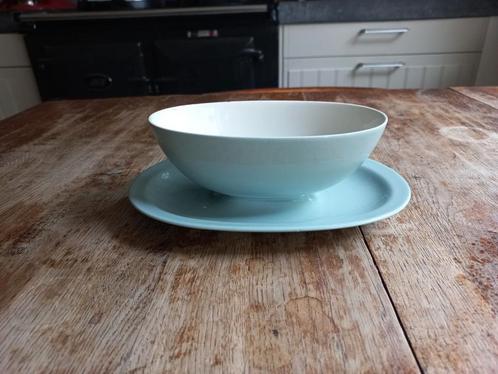 Regout pastel sauskom celadon, Antiek en Kunst, Antiek | Servies los, Ophalen of Verzenden