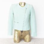 H&M Jasje14 (Maat 36) - 11 € 15,-, H&M, Blauw, Ophalen of Verzenden, Zo goed als nieuw